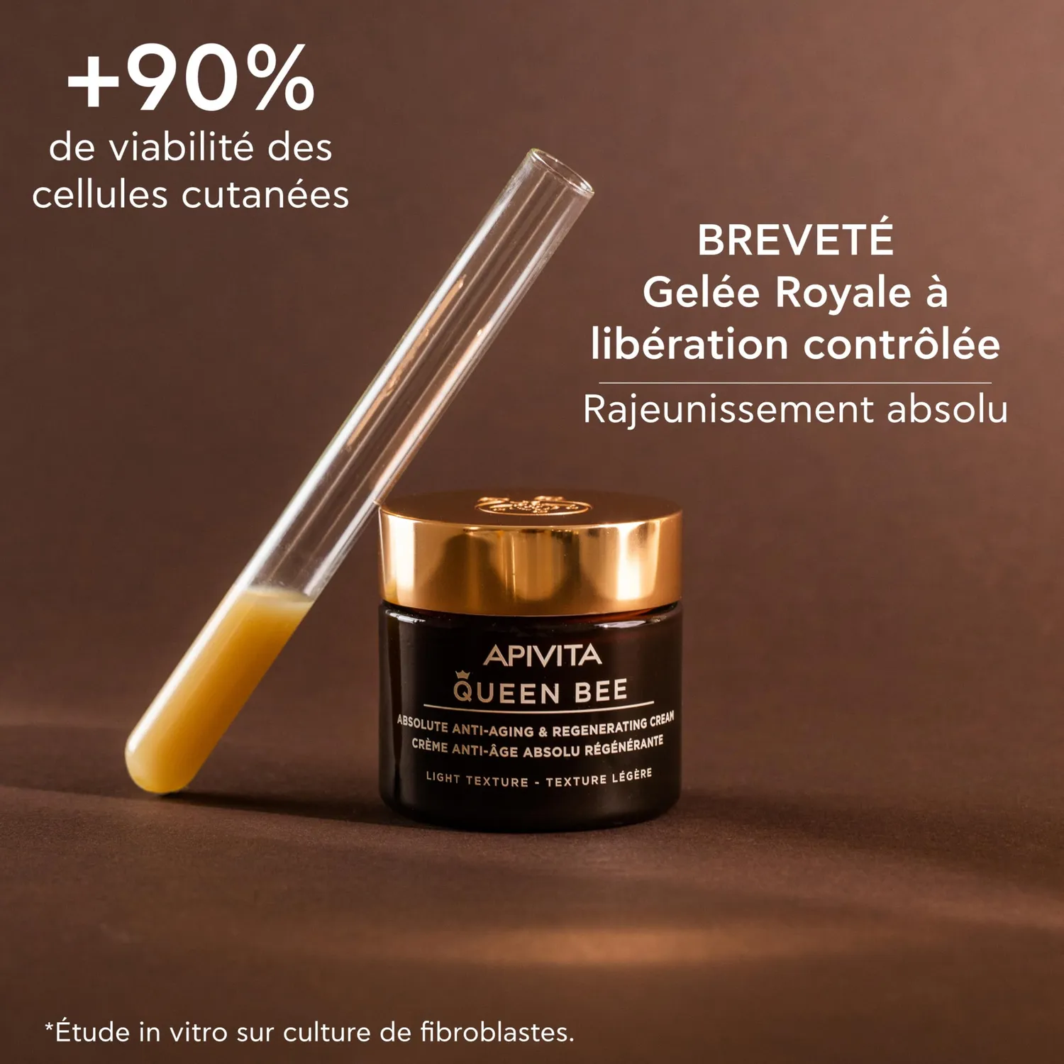 Apivita Queen Bee crème visage 50ml légère fermeté