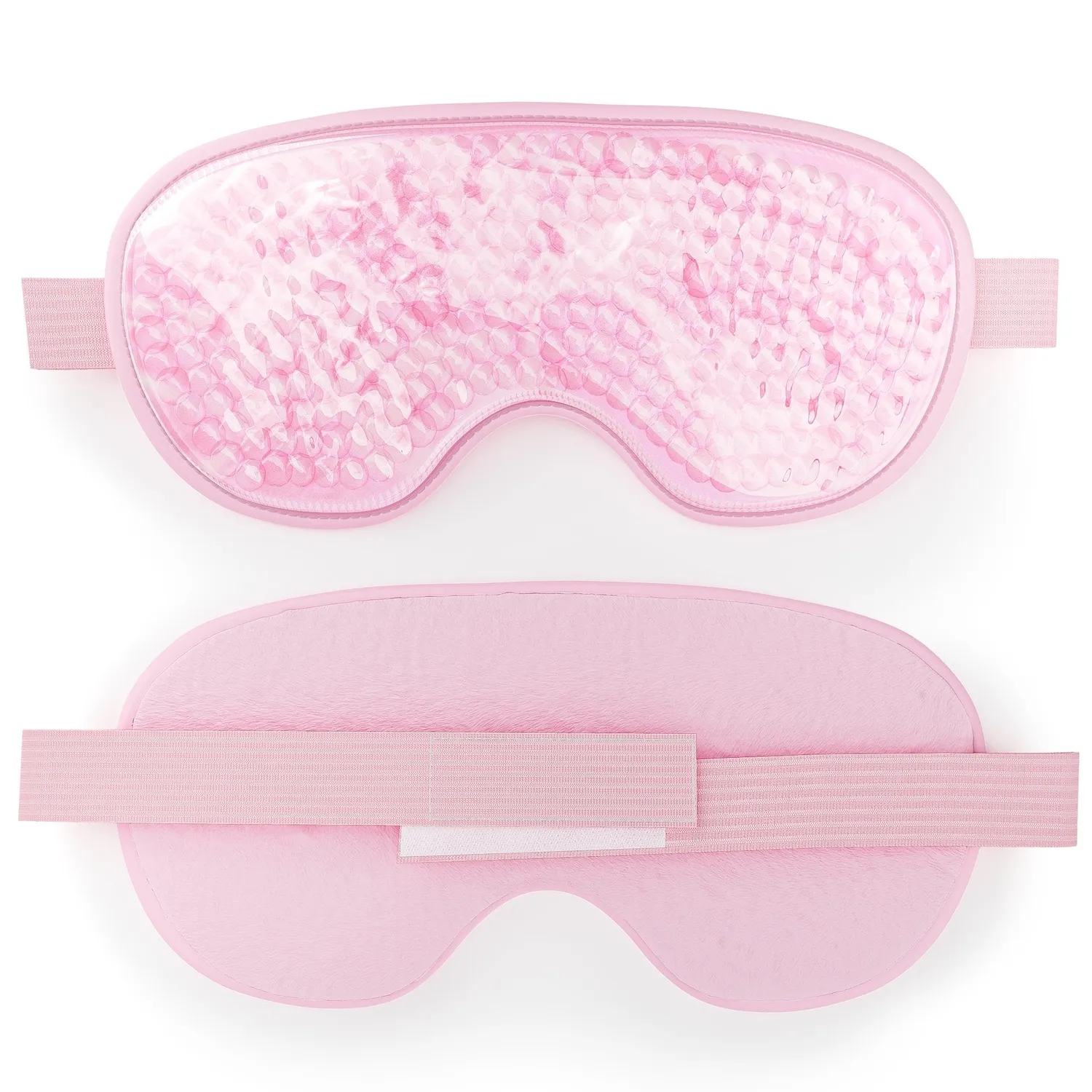 Grace & Stella Gel Bead masque yeux billes gel rose anti-poches