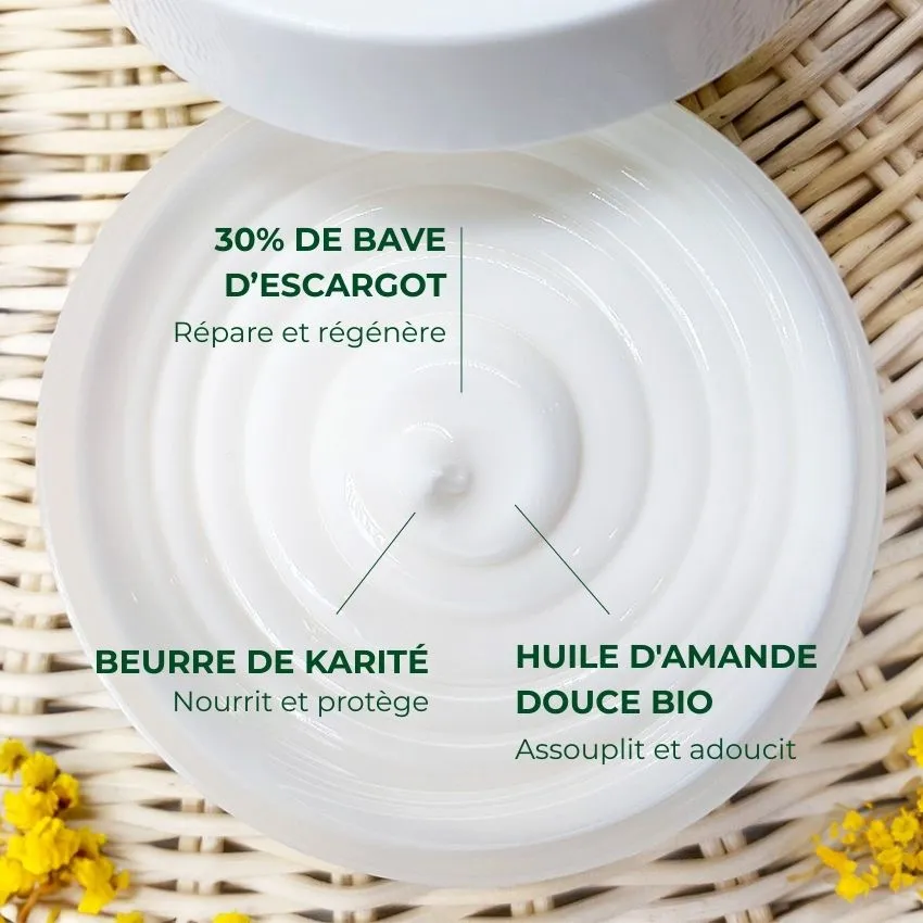 Royer Cosmétique baume corps bave d'escargot karité nourrissant