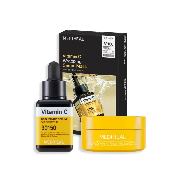 Mediheal Vitamin C Glow + Eye Lift Trio coffret éclat