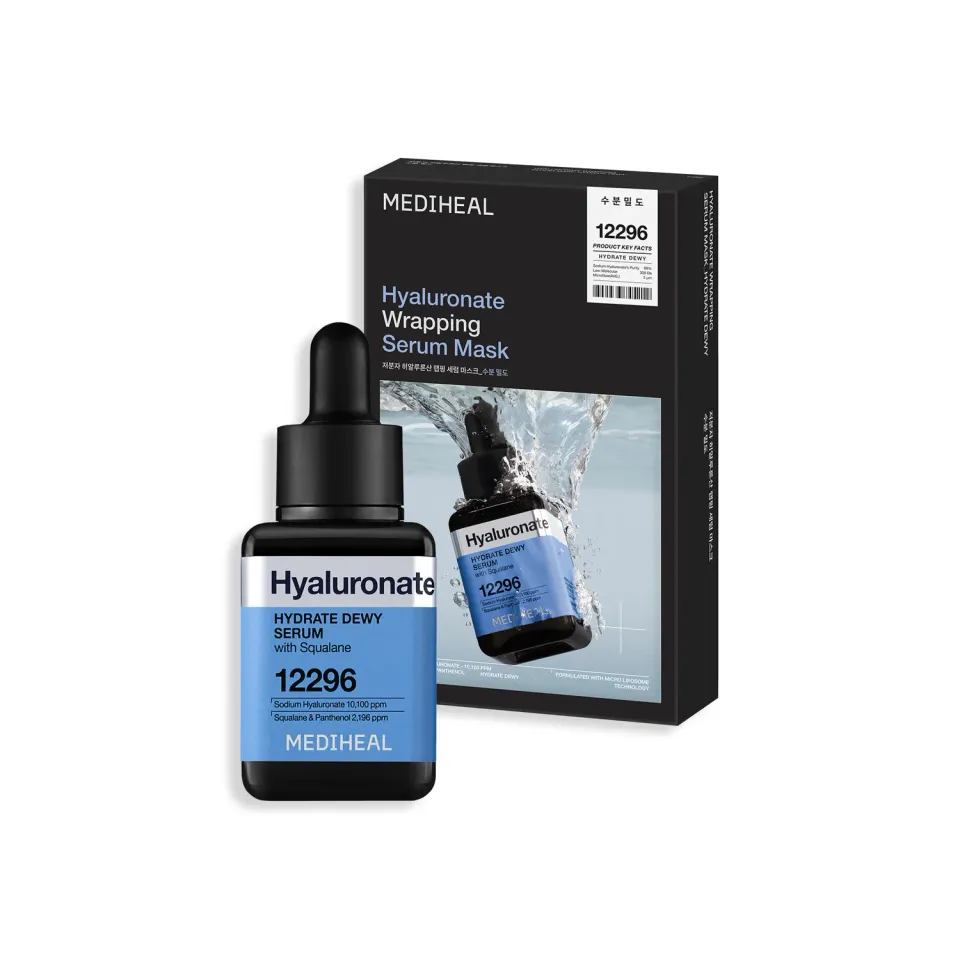 Mediheal Hyaluronate Hydration Duo sérum + masque hydratant