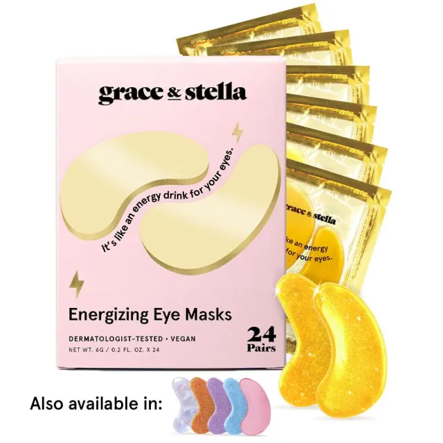 Grace & Stella Gold patch yeux 24 paires anti-poches
