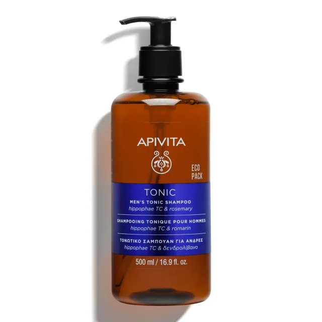 Apivita Tonic shampooing homme 500 ml cheveux affinés