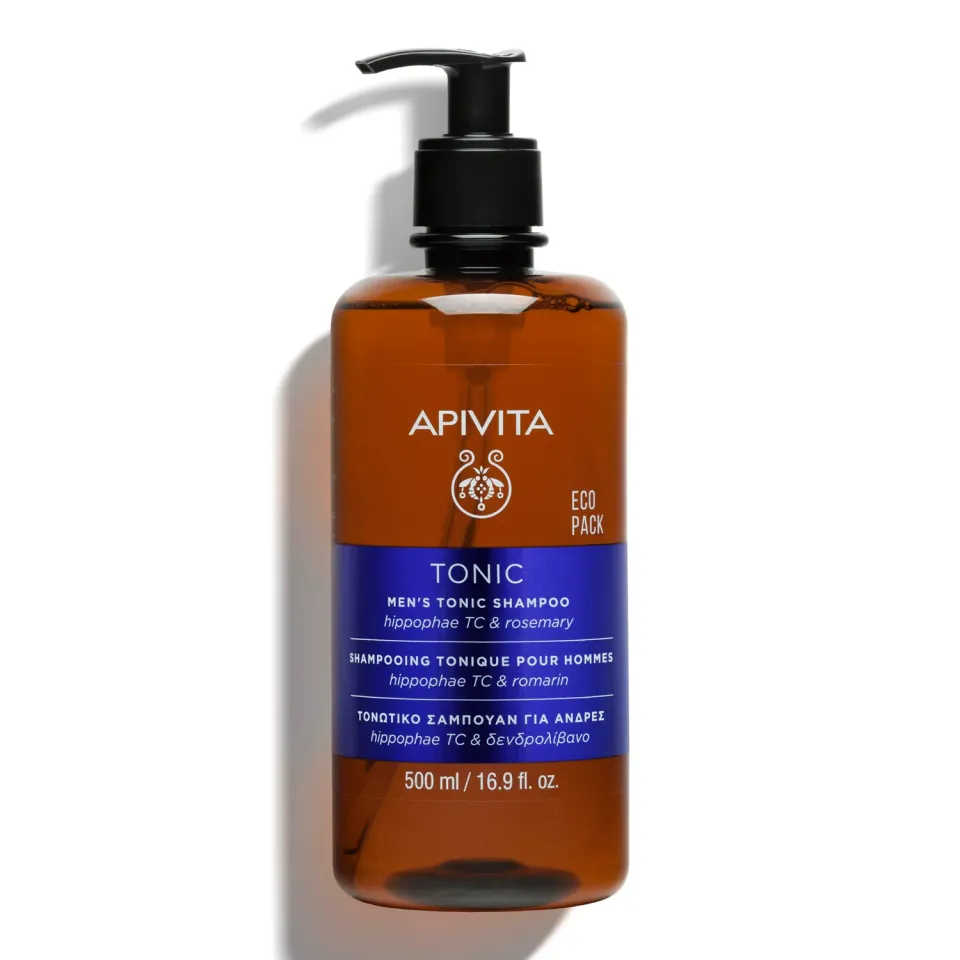 Apivita Tonic shampooing homme 500 ml cheveux affinés