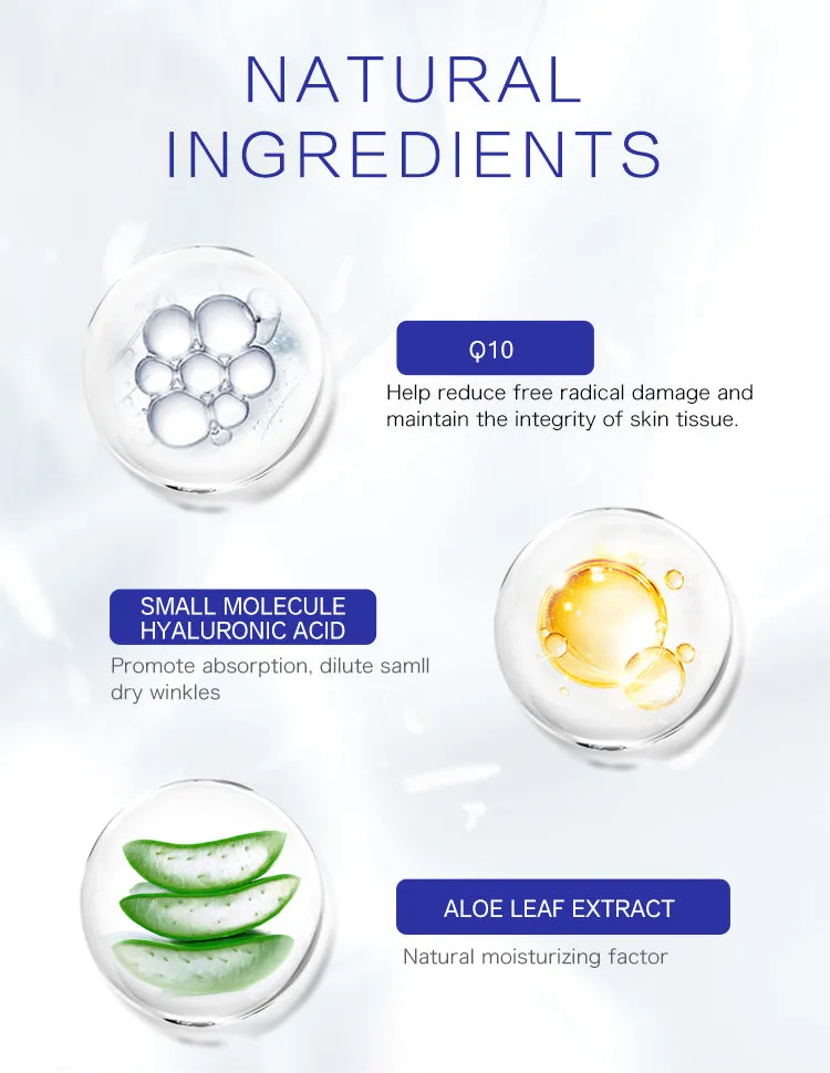 Mitomo Natural Q10 masque visage 5 pcs hydratant