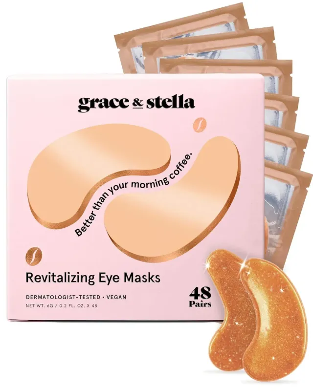 Grace & Stella Revitalizing Bronze patchs yeux 48 paires caféine
