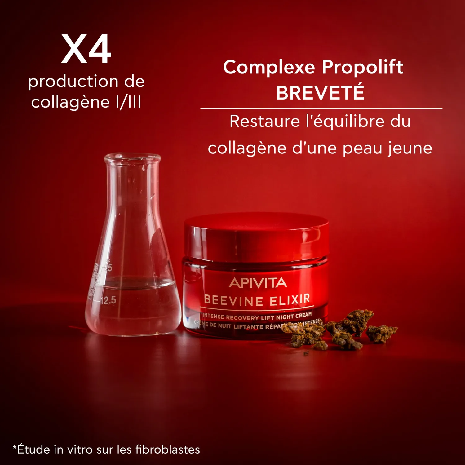 Apivita Beevine Elixir crème nuit 50ml rides liftante