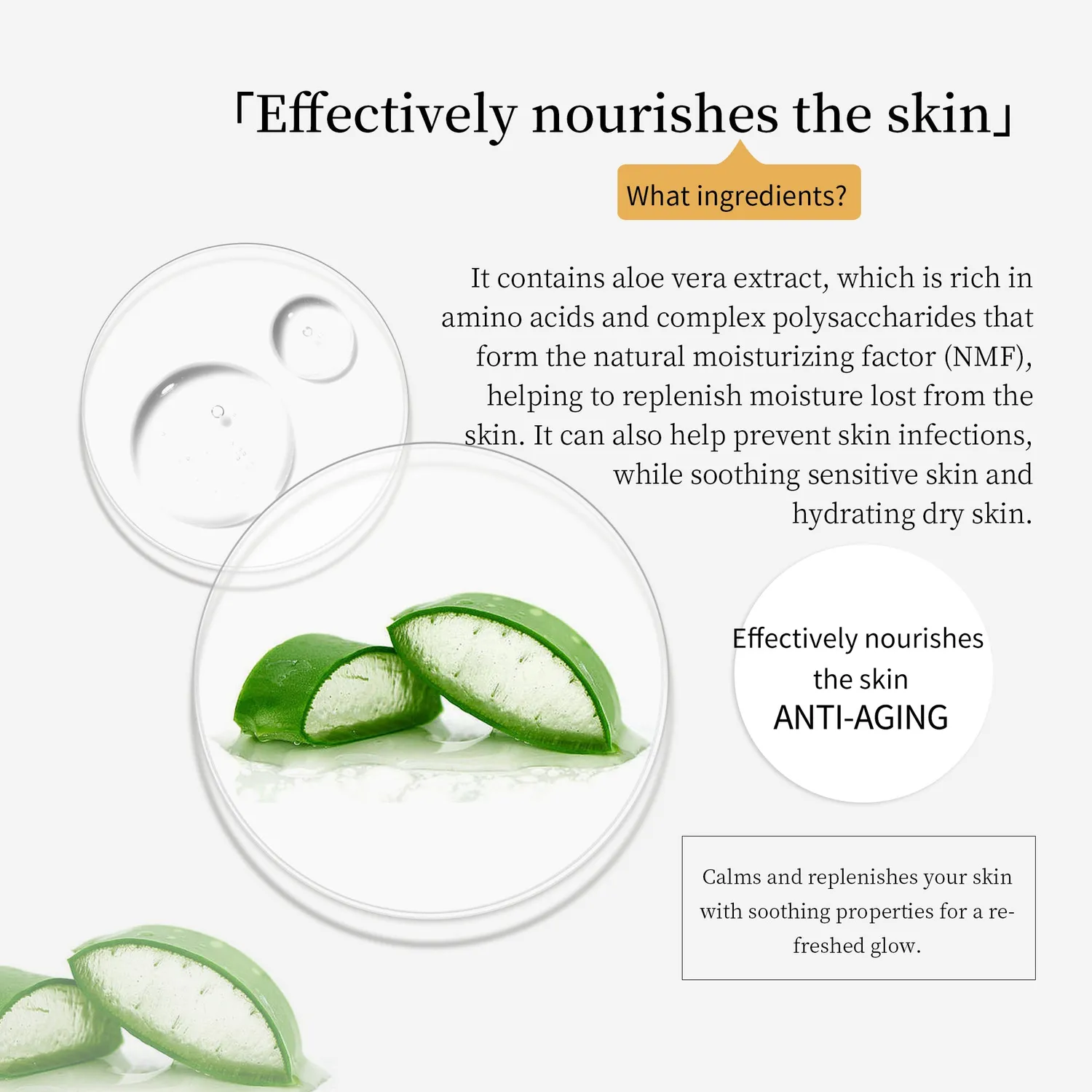 Mitomo Natural 512 Aloé masque visage 30 pièces apaisant