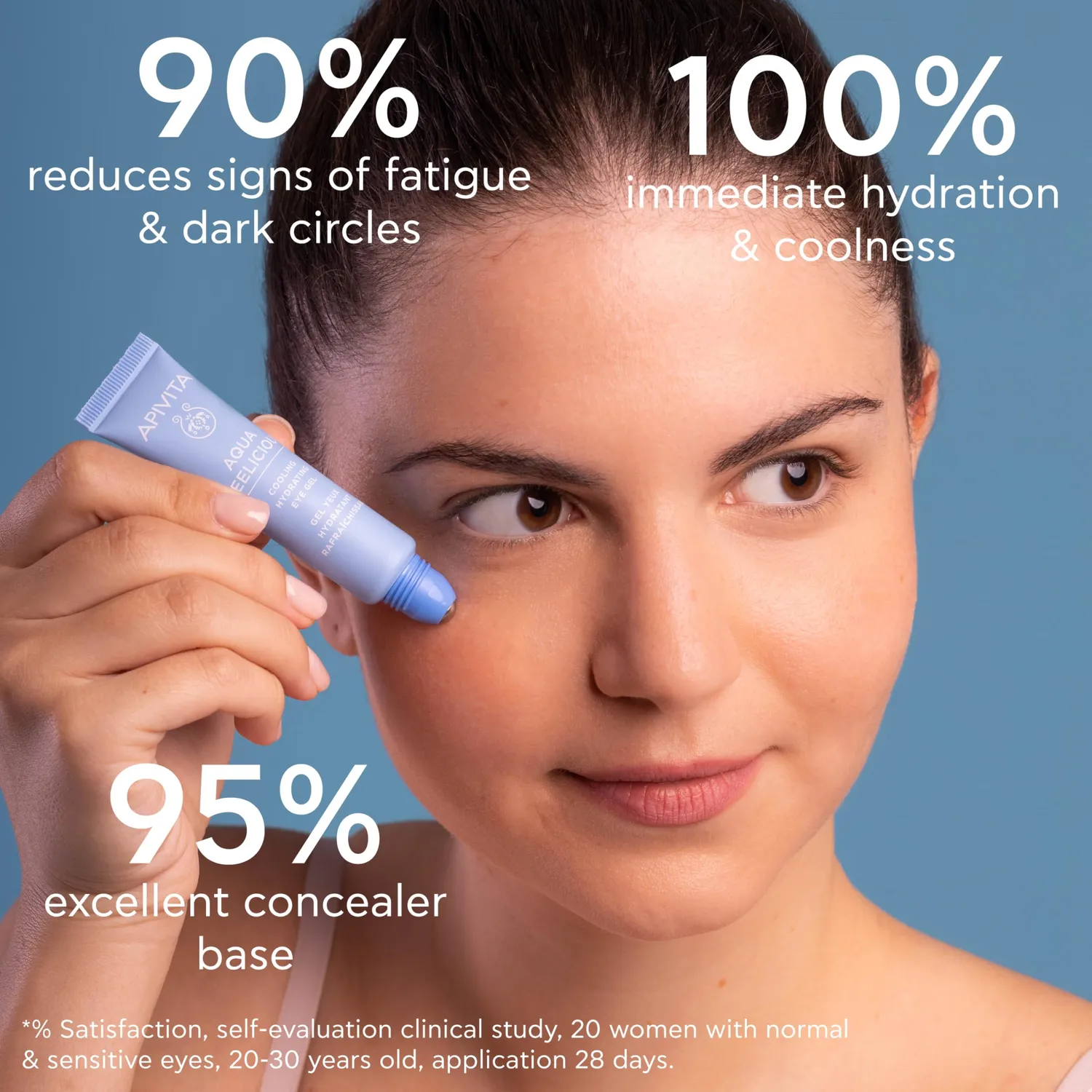 Apivita Aqua Beelicious gel yeux hydratant 15ml miel