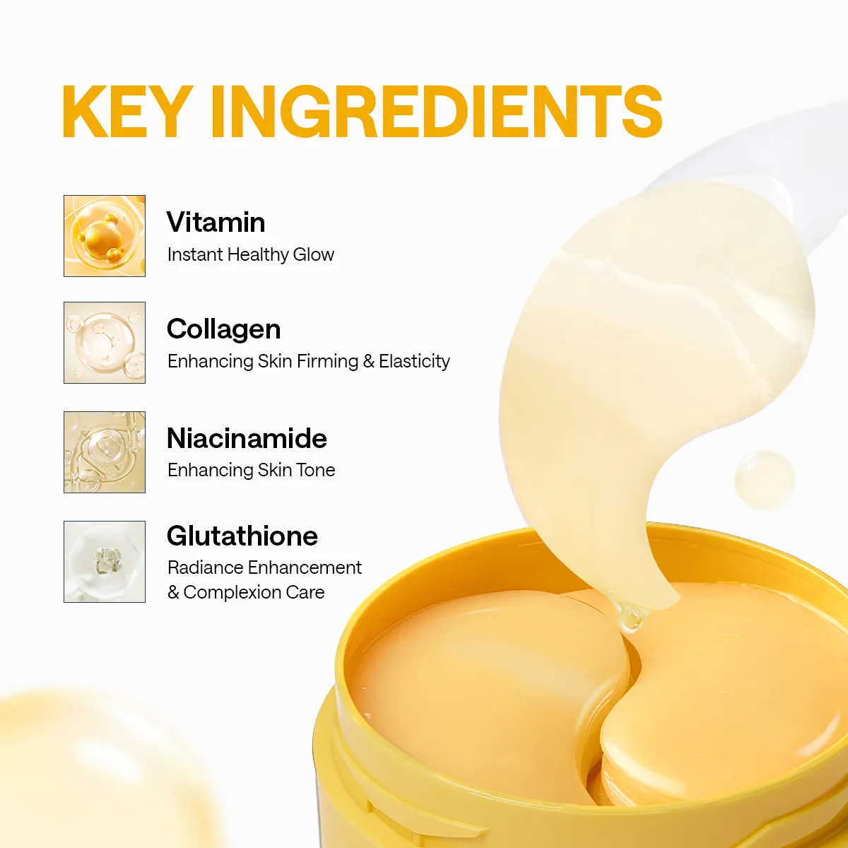 Mediheal Vita Collagen patch yeux 60 patchs fermeté