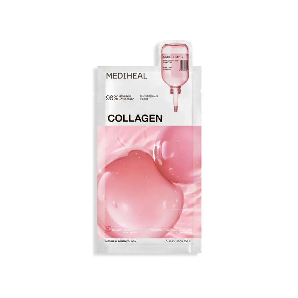 Mediheal Essential Mask Core Firming Tissu 10 masques éclat
