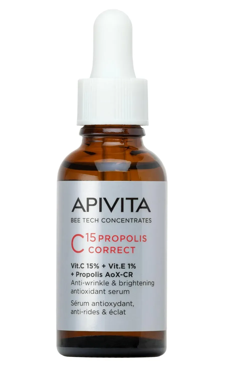 Apivita C15 Propolis Correct sérum visage 30 ml anti-rides
