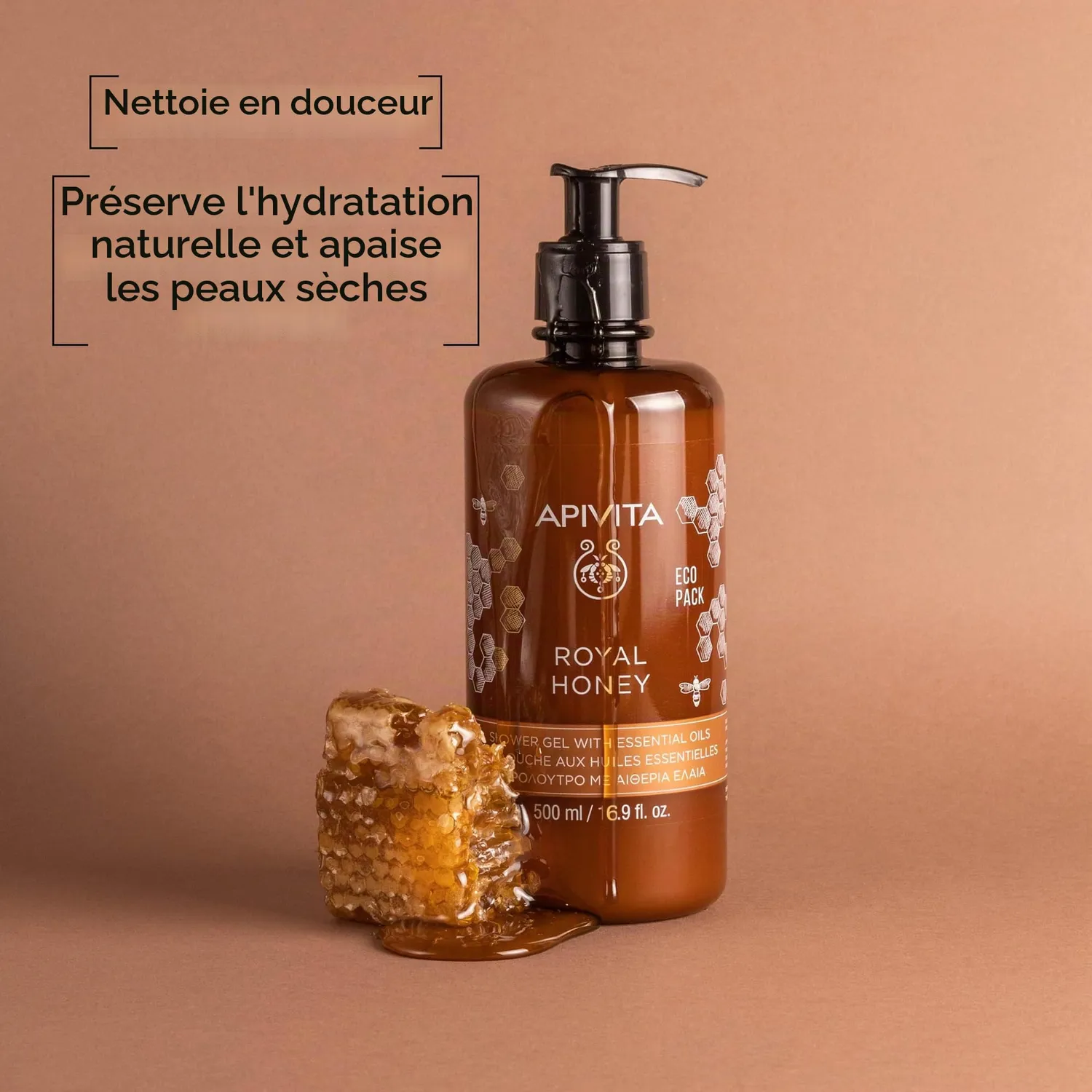 Apivita Royal Honey gel douche miel thym 500 ml