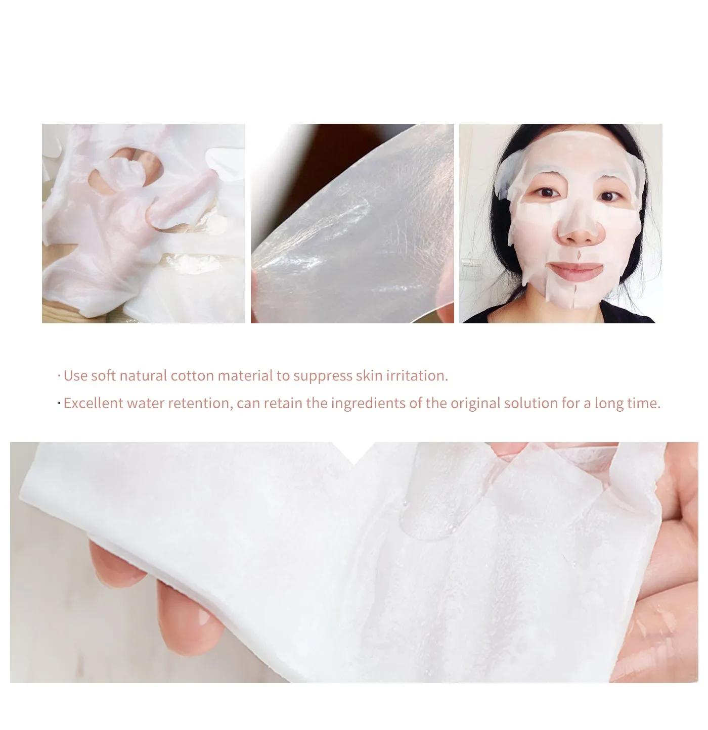 Mitomo Natural 512 masque visage 20 pièces huile argan