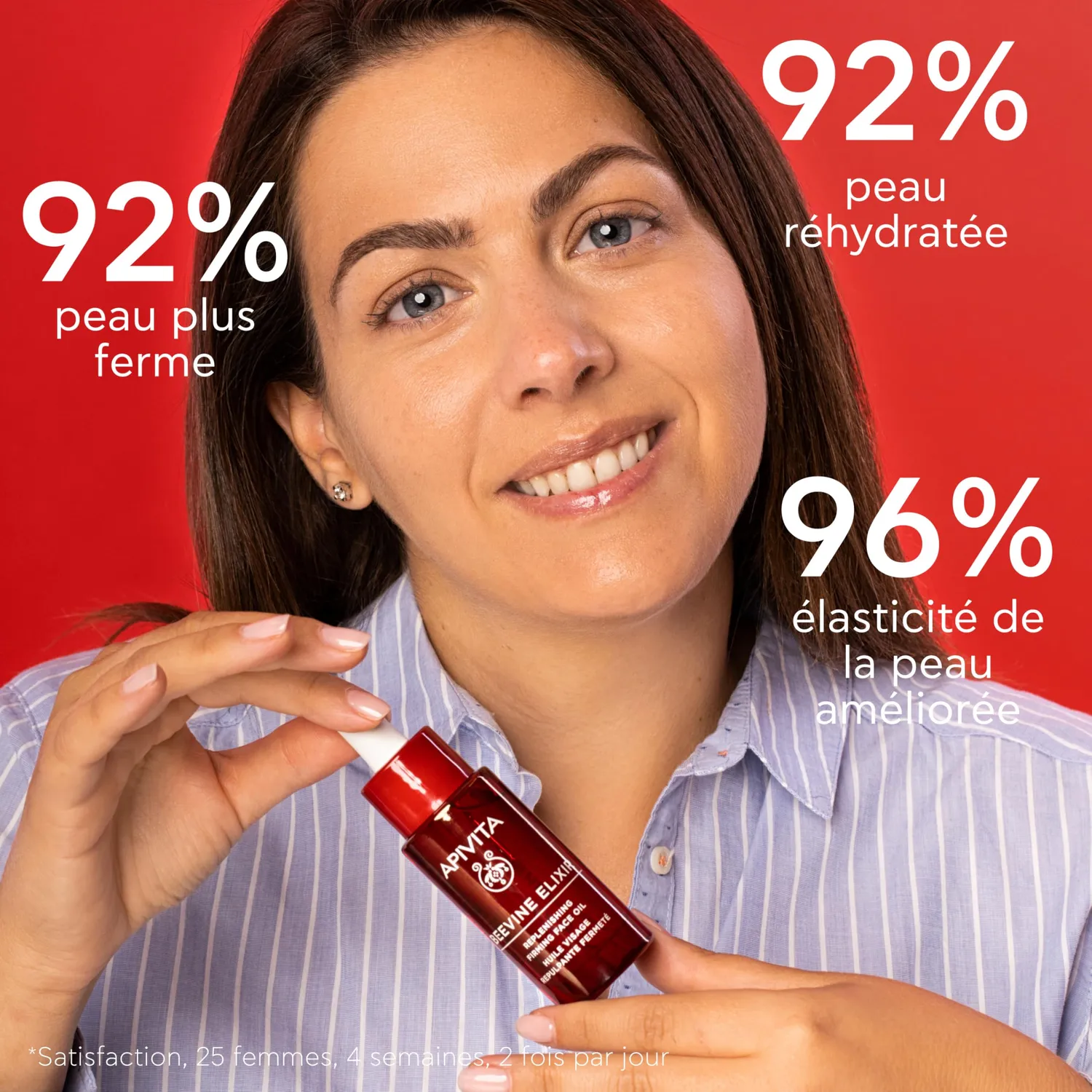 Apivita Beevine Elixir huile visage repulpante 30ml fermeté