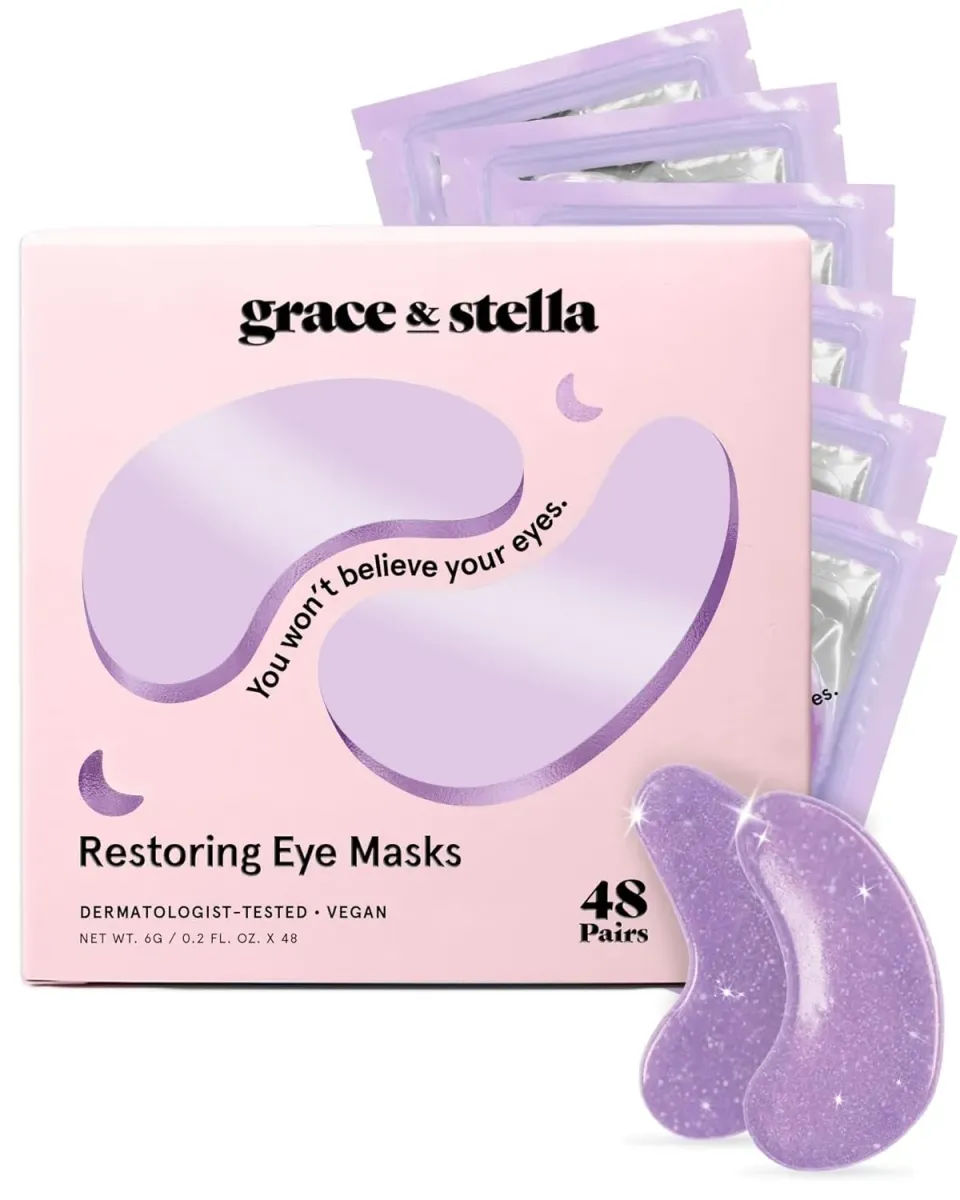 Grace & Stella Restoring Purple patchs yeux 48 paires rétinol