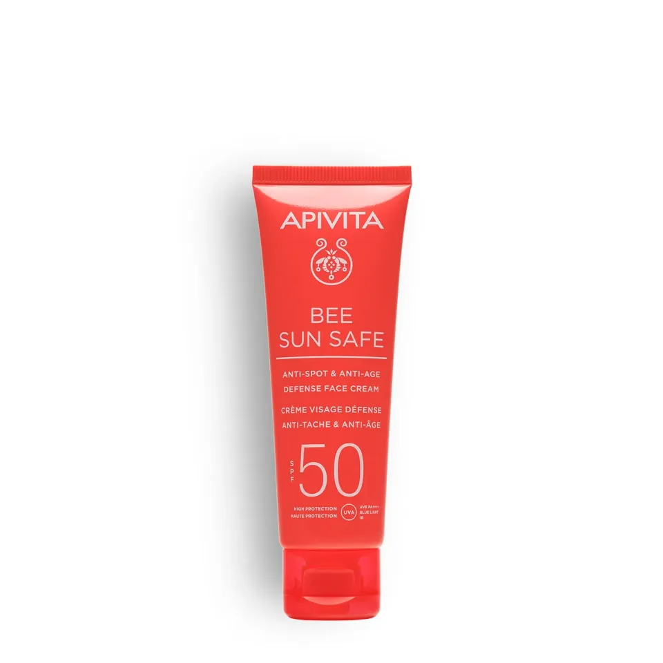 Apivita Bee Sun Safe Crème solaire visage SPF50 anti-taches 50ml