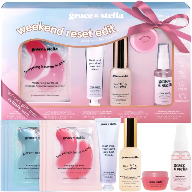Grace & Stella Weekend Reset Edit coffret regard + sérum