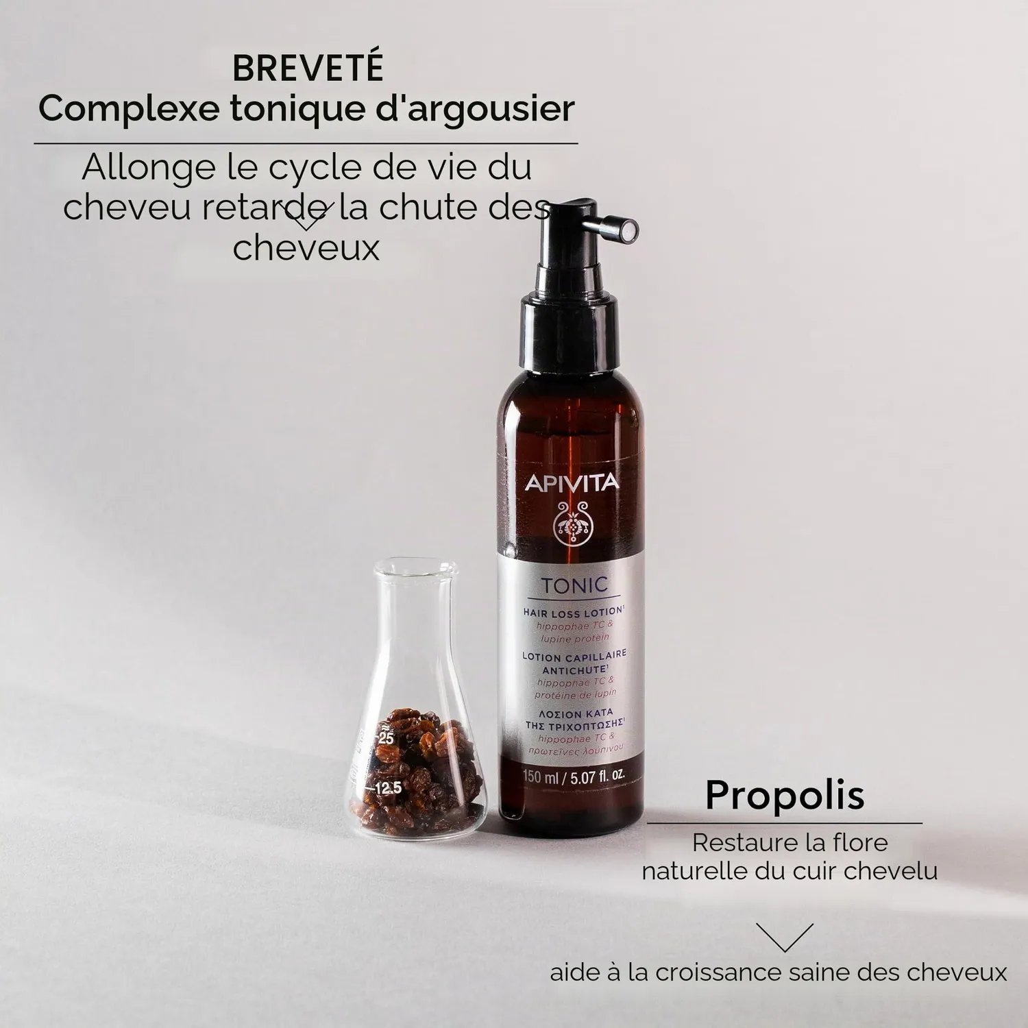 Apivita Tonic Anti-Chute lotion capillaire 150ml ortie