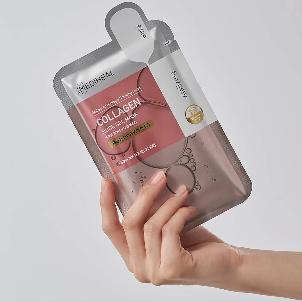 Mediheal Firming Nude Gel Mask masque visage 10 pièces collagène