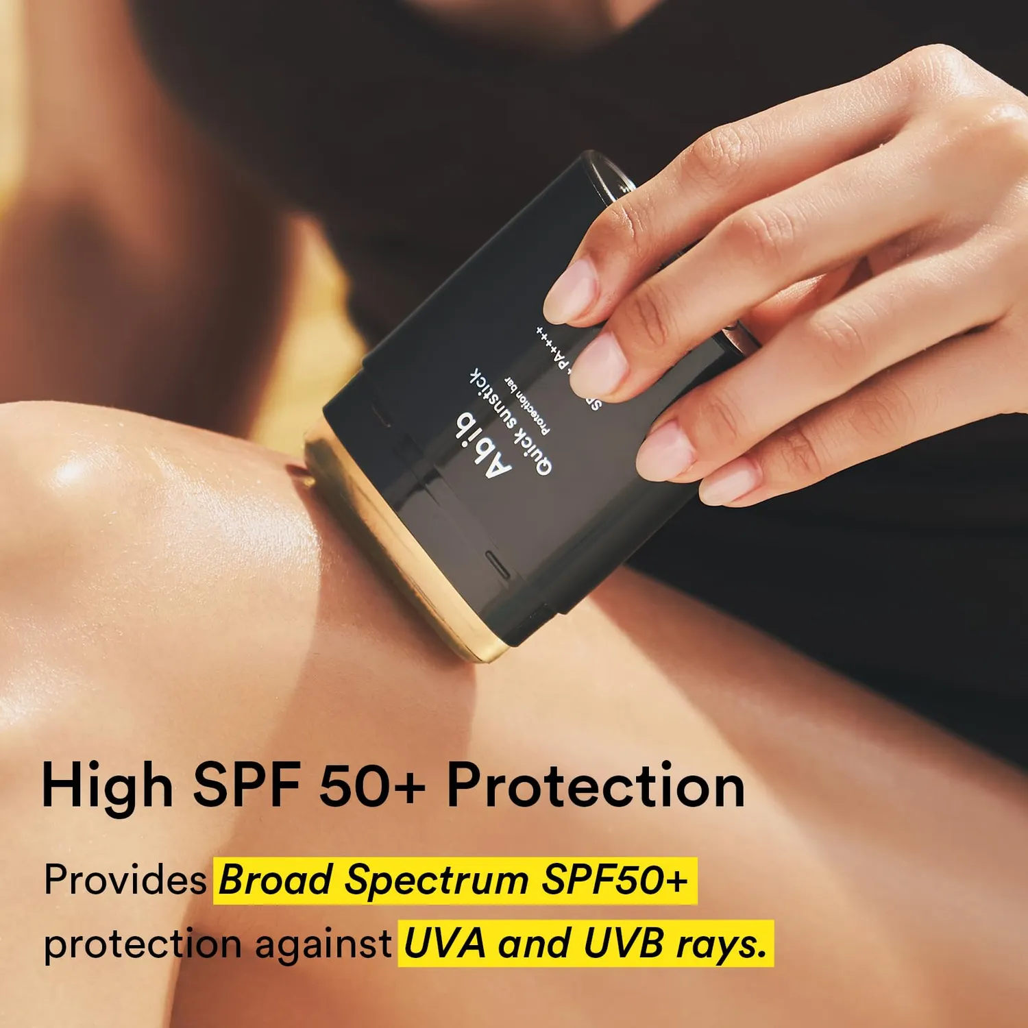Abib Quick Sunscreen stick solaire SPF50 lumineux