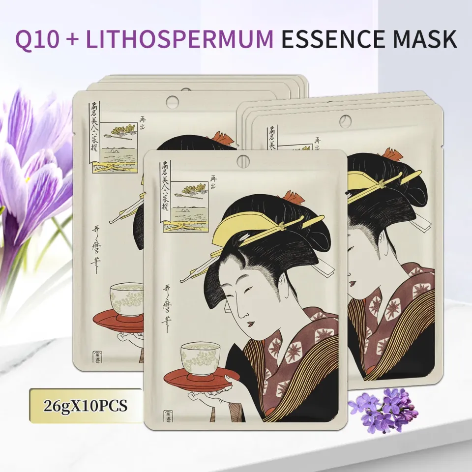 Mitomo Lithospermum JPSS00602-A-1 masque visage Q10