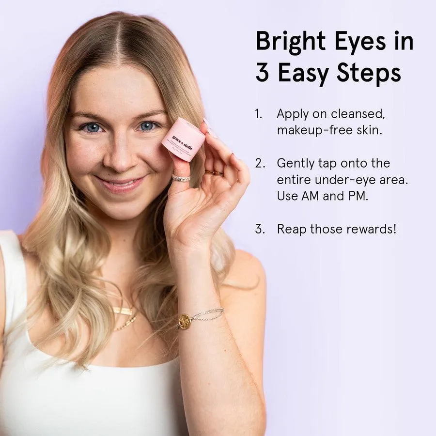 Grace & Stella Brightening crème contour yeux éclat poches