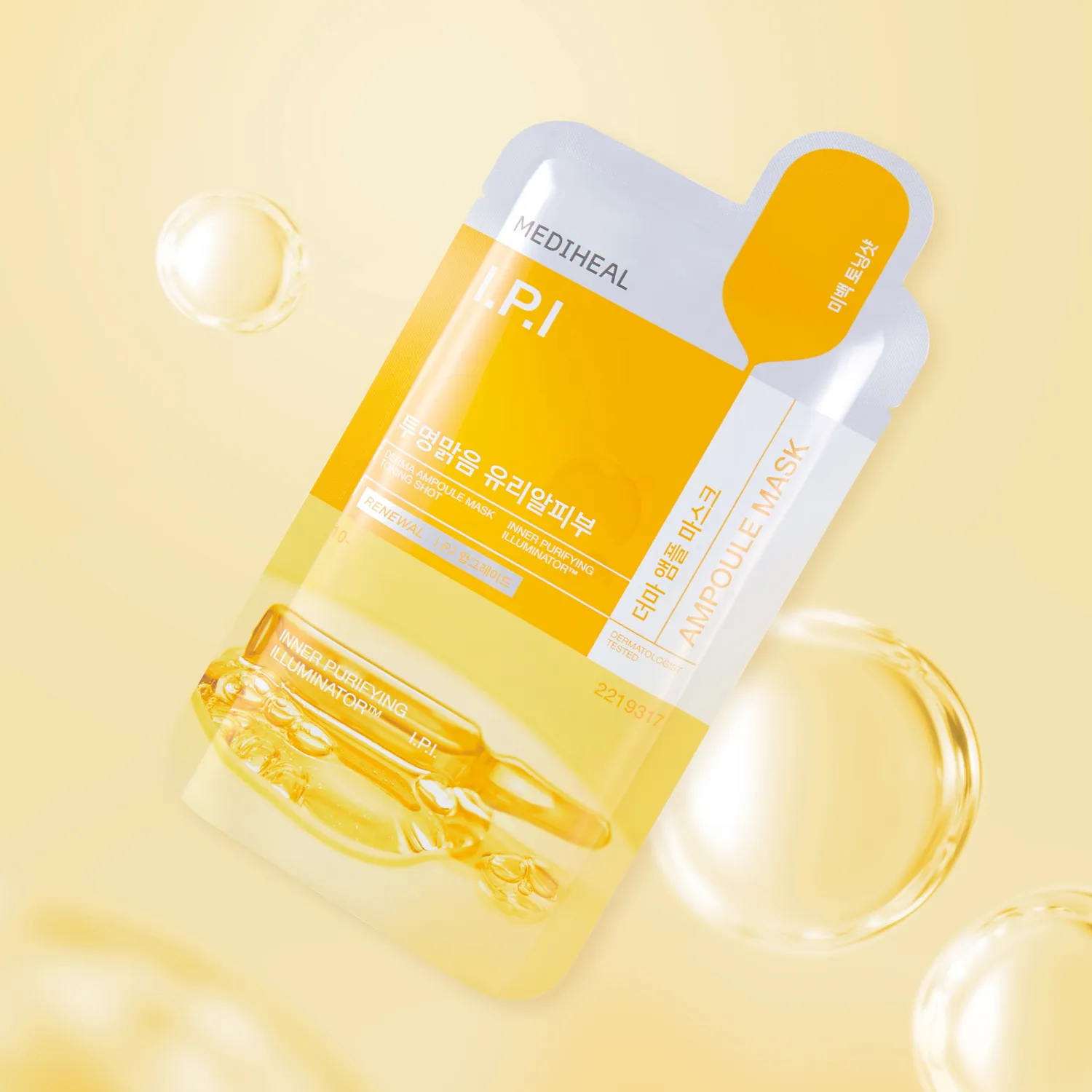 Mediheal Derma Ampoule Mask I.P.I masque visage x10 taches