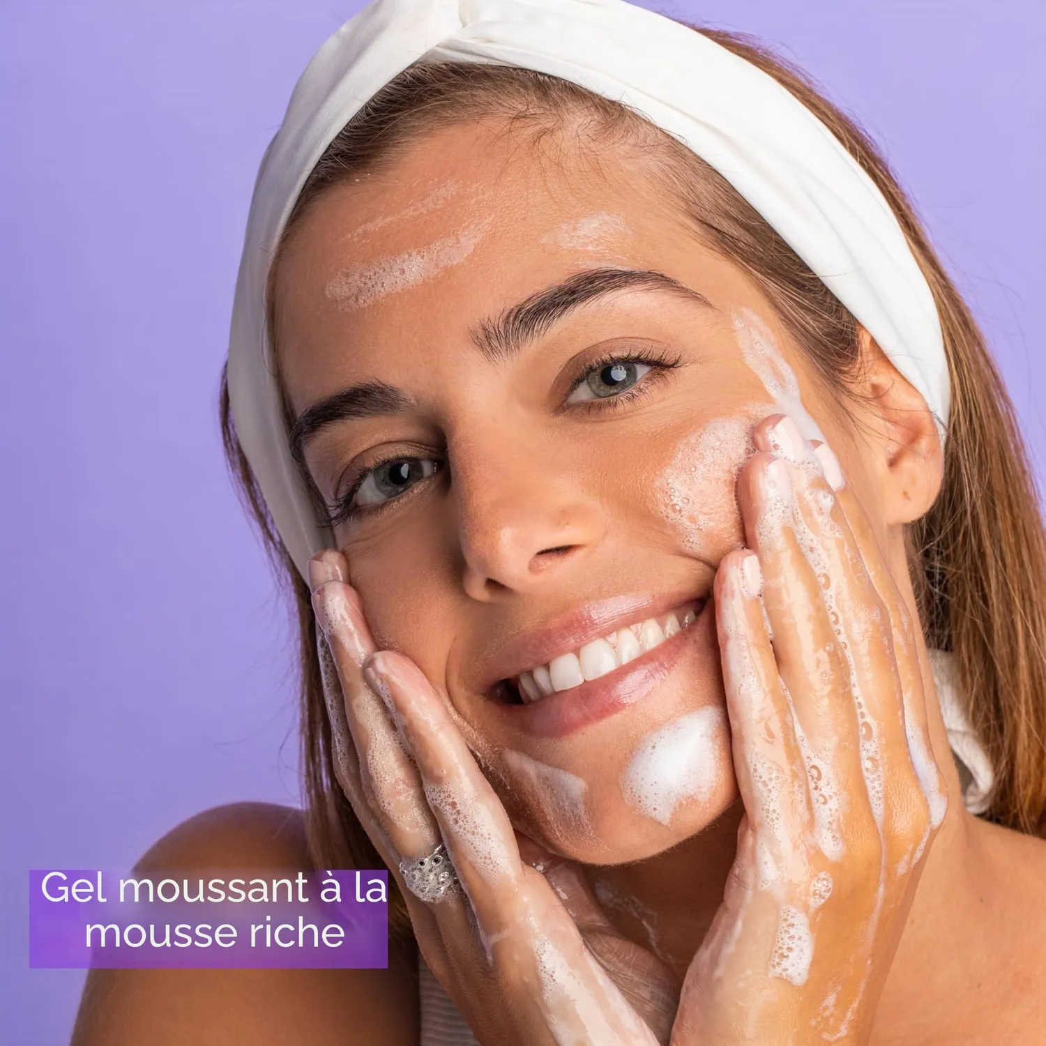 Apivita Mousse Nettoyante visage yeux 200ml olive douce