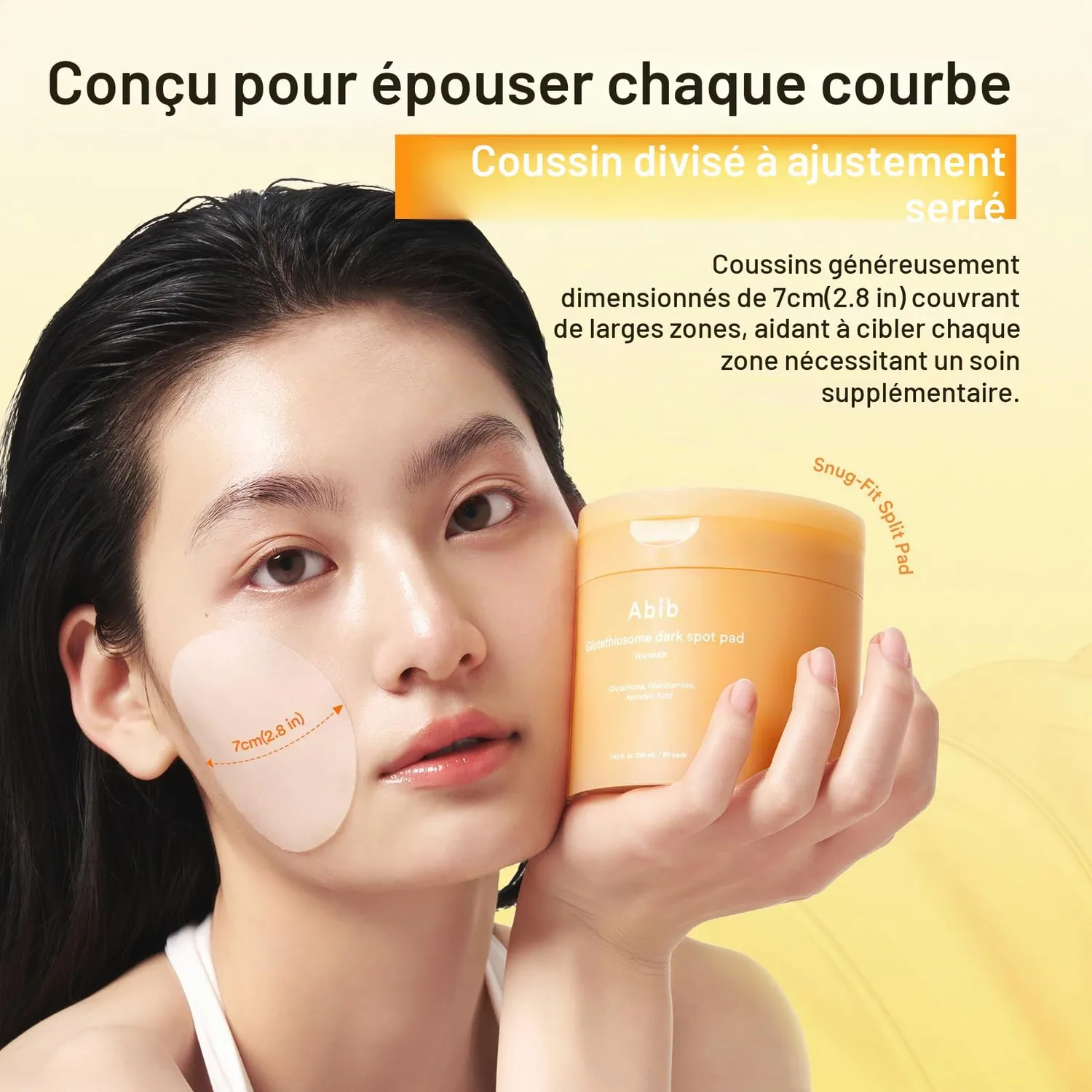 Abib Glutathiosome Vita Touch pads toniques 60 pcs anti-taches