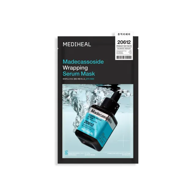 Mediheal Madecassoside masque visage 10 pièces apaisant