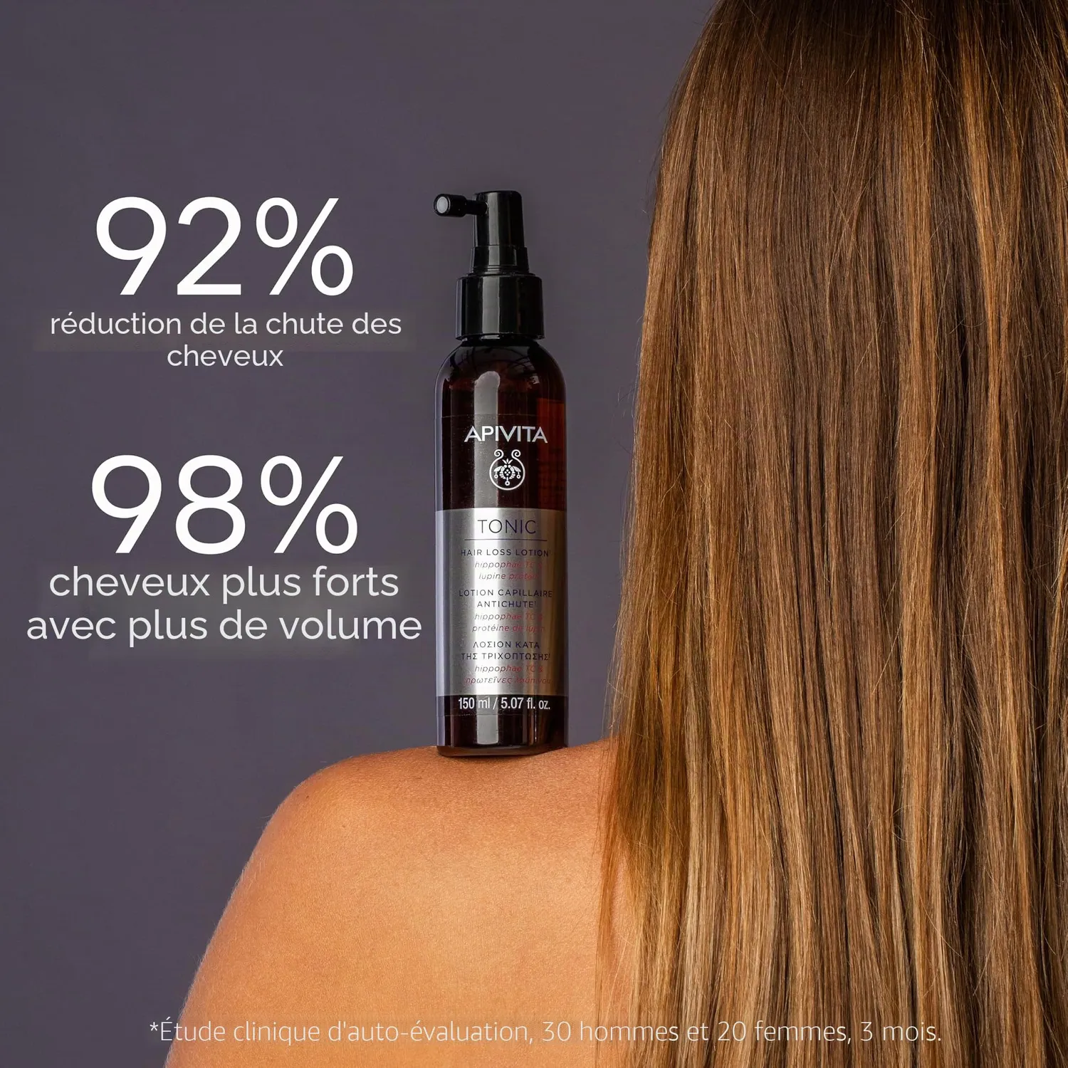 Apivita Tonic Anti-Chute lotion capillaire 150ml ortie