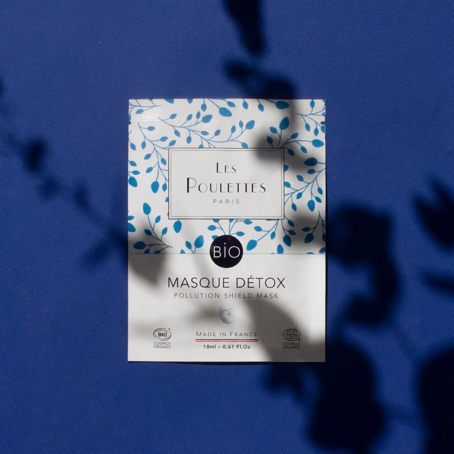Les Poulettes Masque Détox masque visage anti-pollution 1 dose