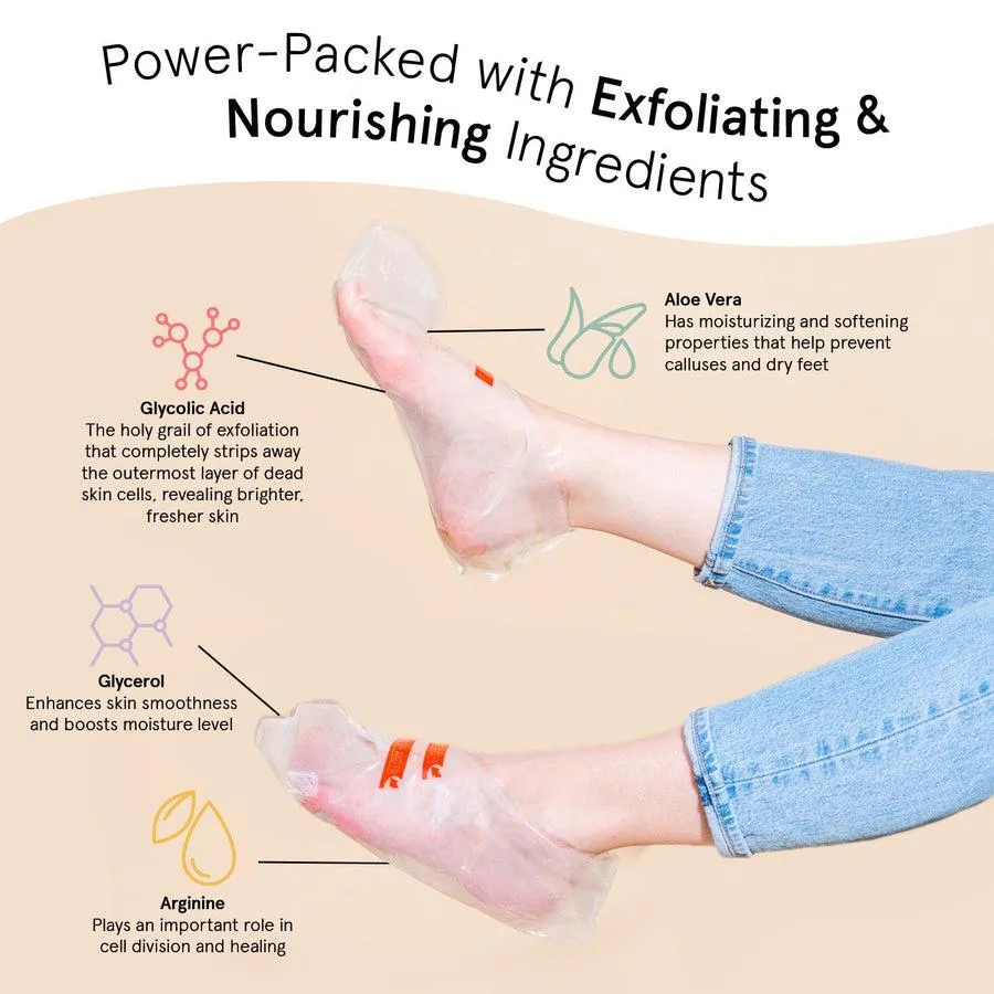 Grace & Stella Foot Peel masque pieds Original 2 paires