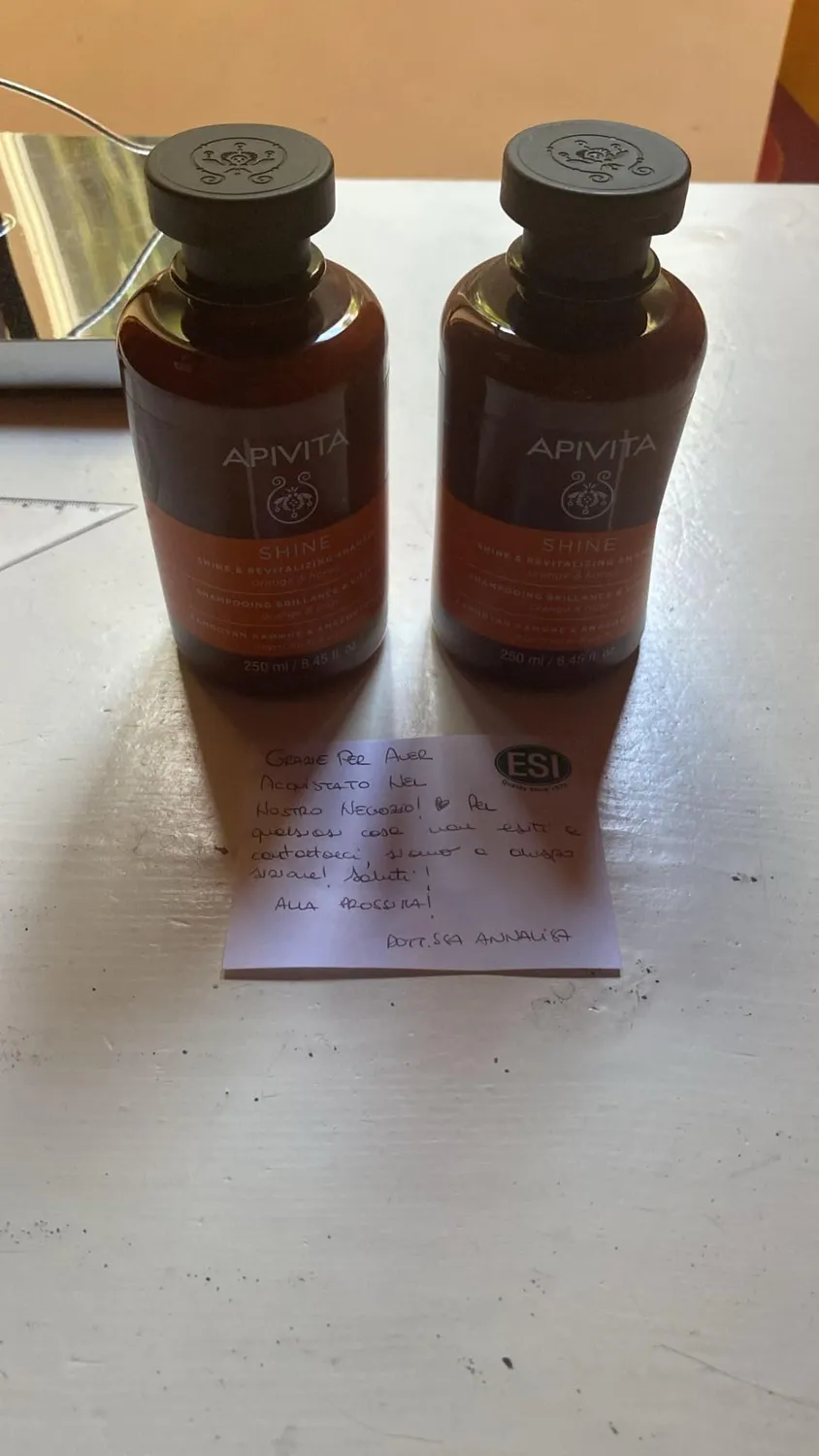Apivita Shampooing brillance romarin miel revitalisant