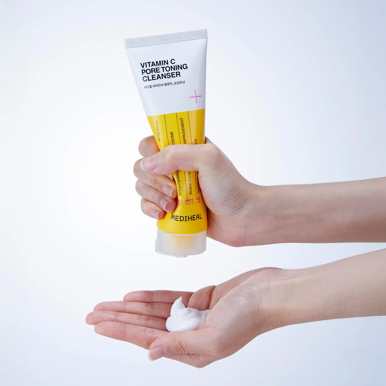 Mediheal Vitamin C Pore Toning nettoyant visage 120 ml éclat