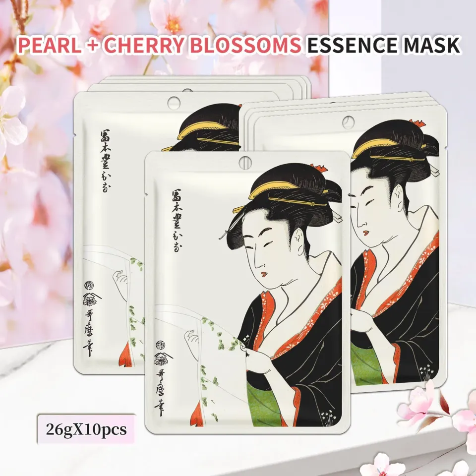 Mitomo Sakura JPSS00604-A-3 masque visage perle cerisier