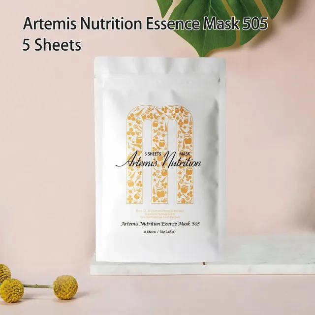 Mitomo Goddess Artemis 505 masque visage 5 pièces nutrition