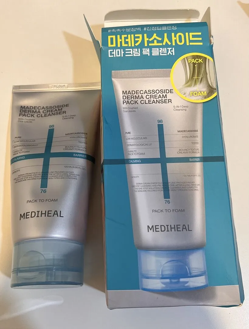 Mediheal Derma Creampack Madecassoside nettoyant 120 ml