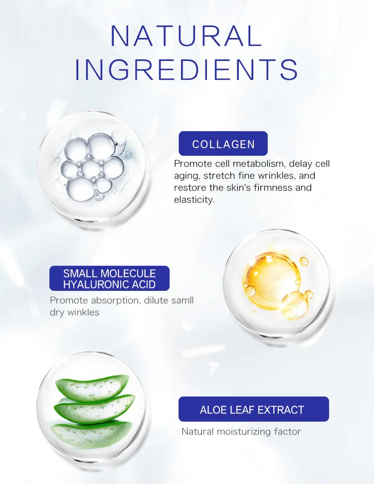Mitomo Collagen MTSA00605 masque visage collagène 5 pcs élasticité