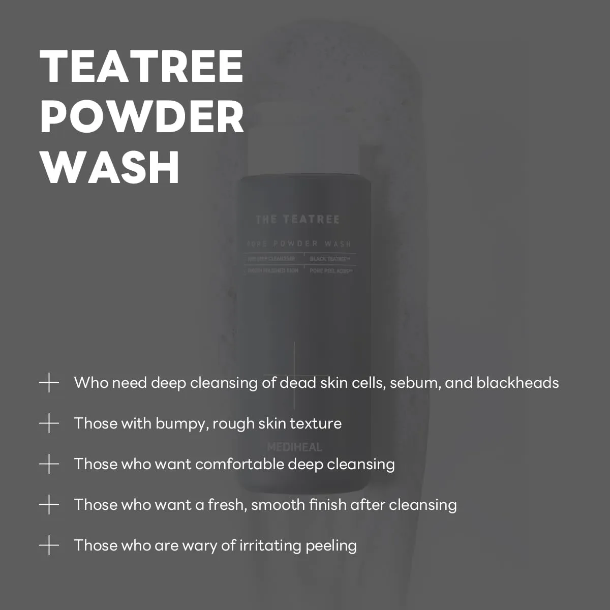 Mediheal The Teatree Pore Powder Wash poudre  pores