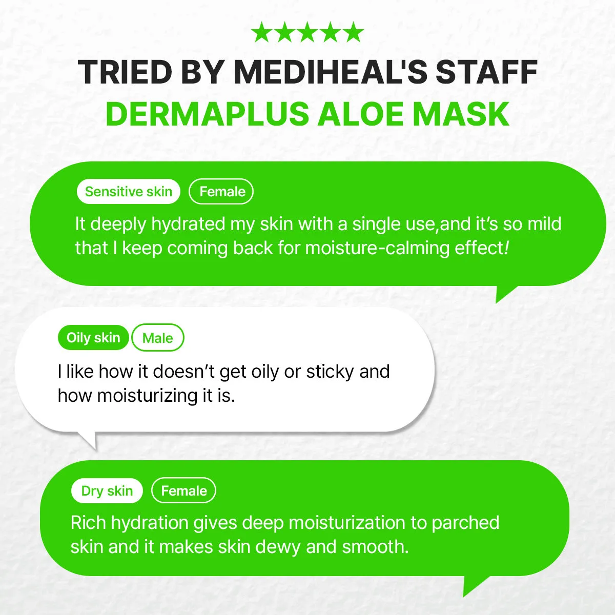 Mediheal Dermaplus Aloe Mask masque visage x10 apaisant
