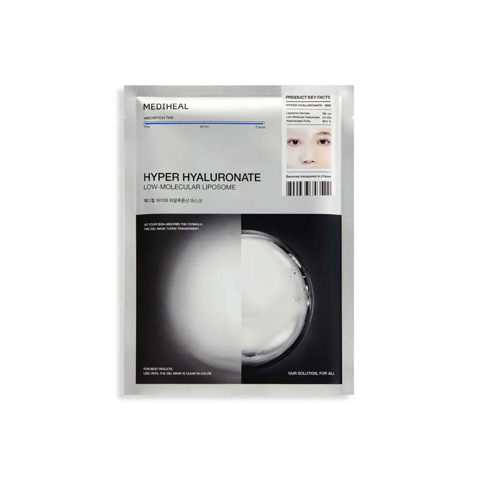 Mediheal Hyper Hyaluronate Gel Mask hydratant 10 pcs