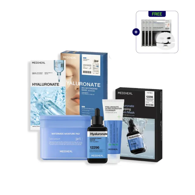 Mediheal Watermide Hydration Set coffret hydratant 6 soins + cadeau