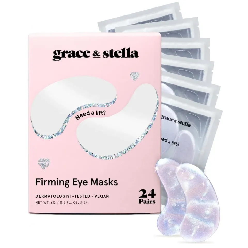 Grace & Stella patchs yeux blancs raffermissants 24 paires