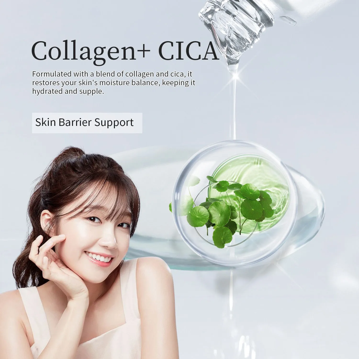 Mitomo Collagen CICA II Lotion Visage Apaisante Flacon