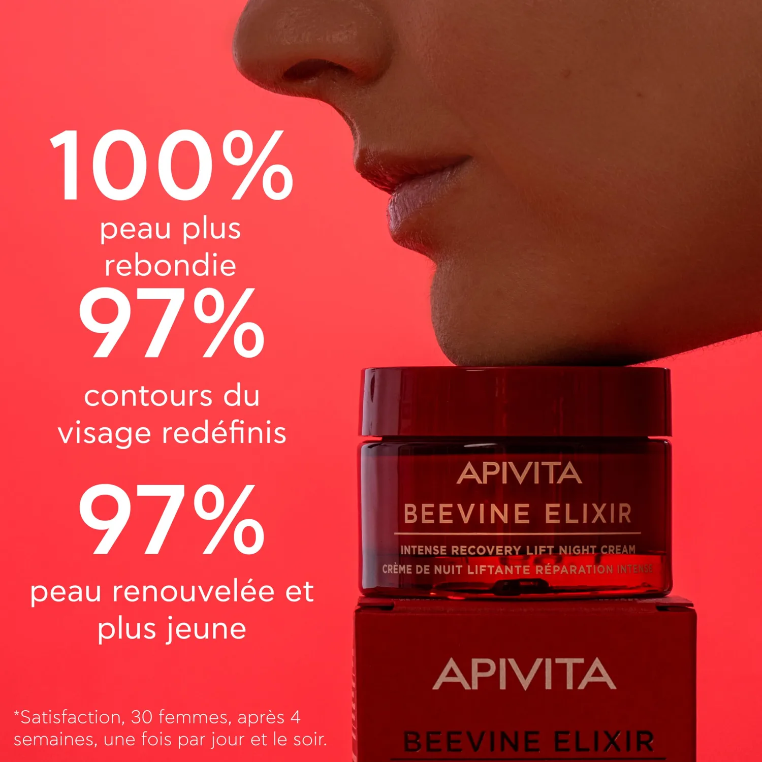 Apivita Beevine Elixir crème nuit 50ml rides liftante