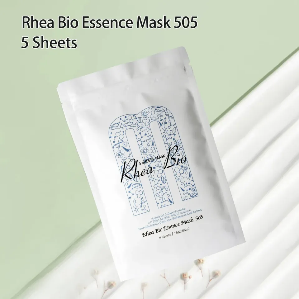 Mitomo Rhea MGSA00505-F masque visage 5 pièces collagène éclat