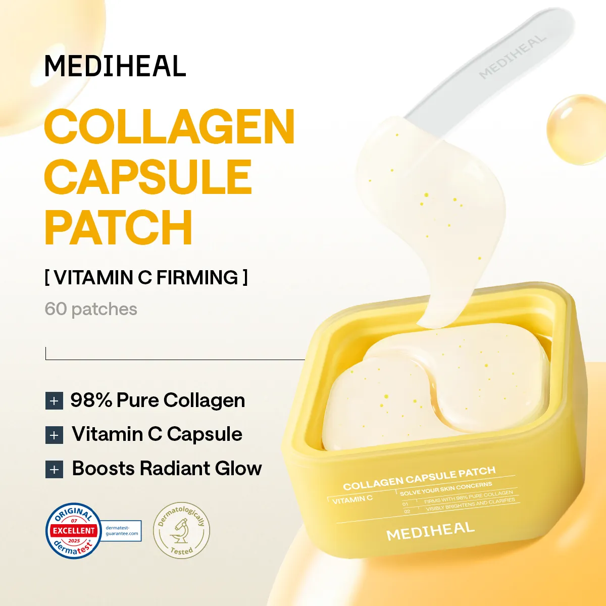 Mediheal Vitamin C Capsule patch yeux éclat