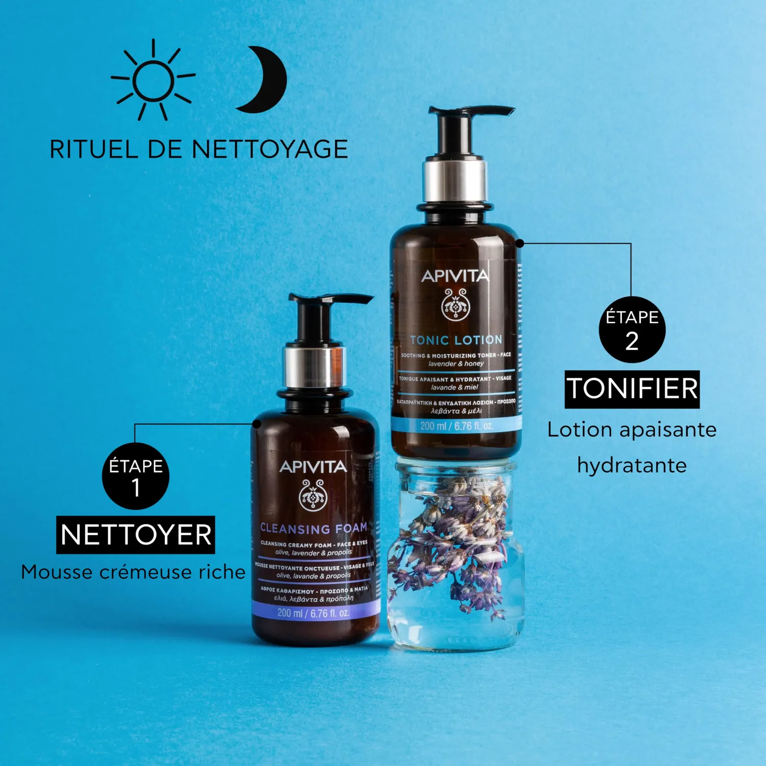 Apivita Tonic Lotion lotion tonique 200ml apaisante